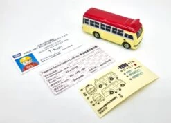 Tomica AS-02 Asia Tomica Hong Kong Mini Bus (Red) -Toy Discount Store 118732 7