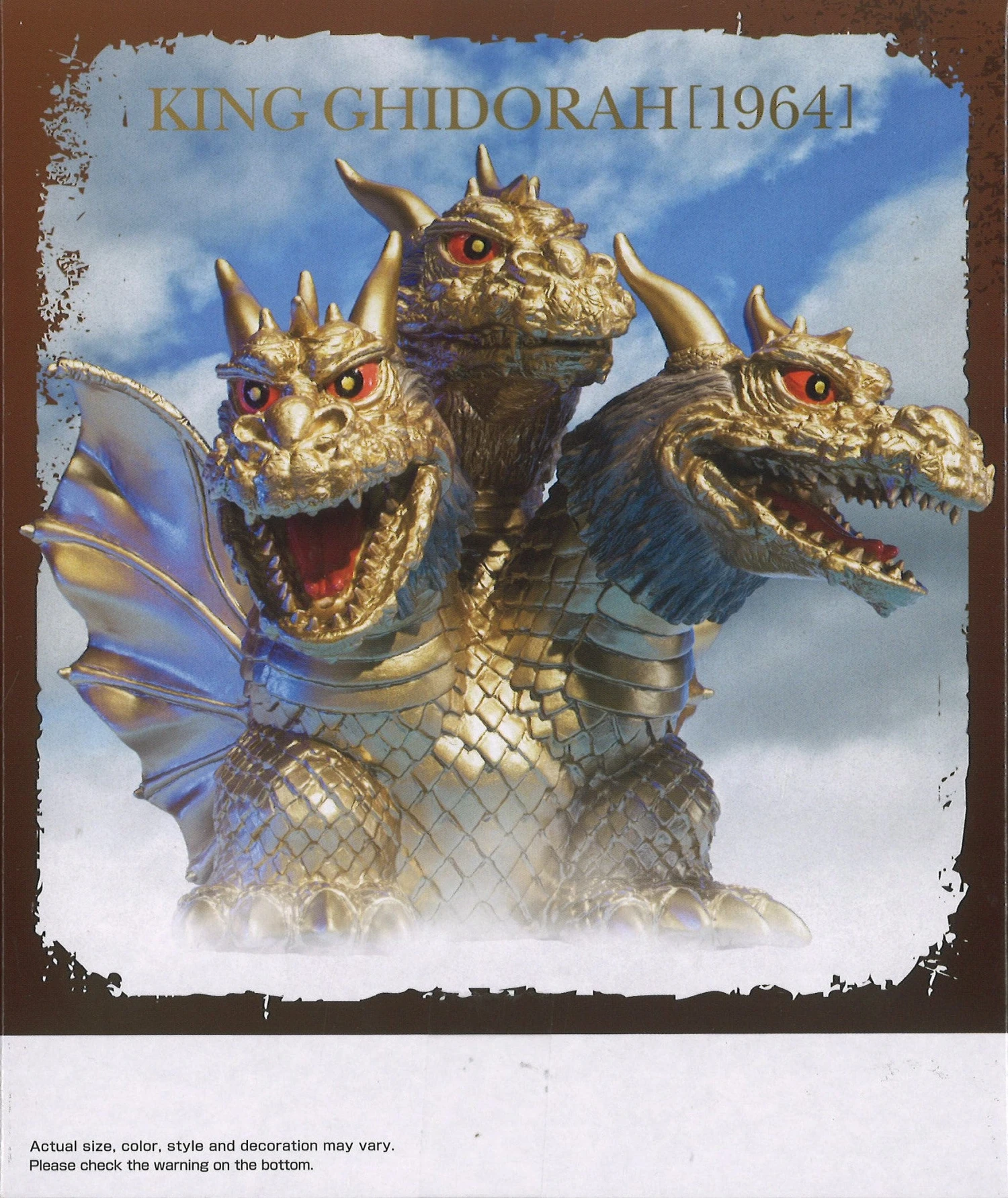 Banpresto Toho Monster Series Enshrineed Monsters King Ghidrah (1964) (Ver.A) 6 Banpresto Toho Monster Series Enshrineed Monsters King Ghidrah (1964) (Ver.A) - Image 4