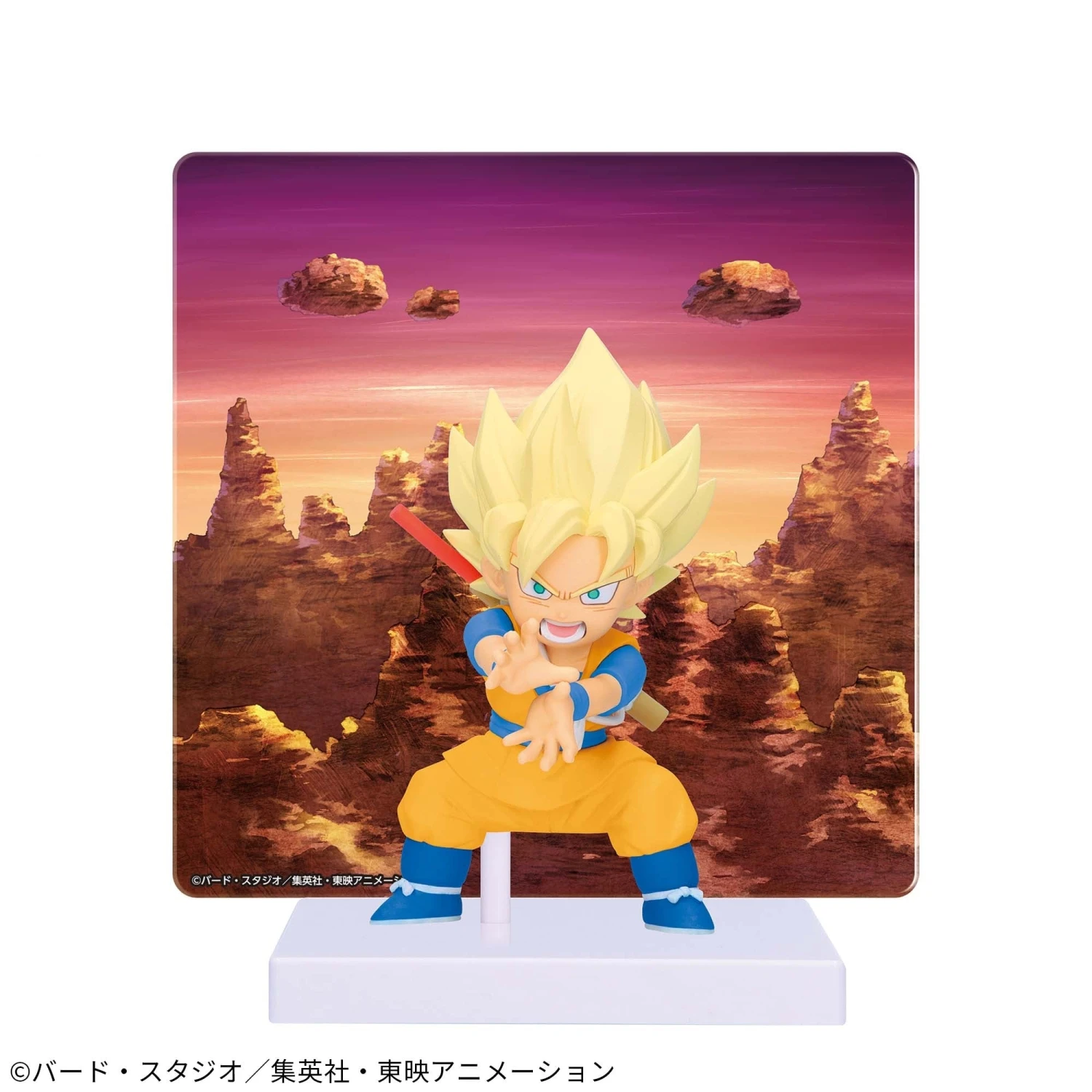 Banpresto Dragon Ball Daima Son Goku (Mini) Figure II With Panel 3 Banpresto Dragon Ball Daima Son Goku (Mini) Figure II With Panel