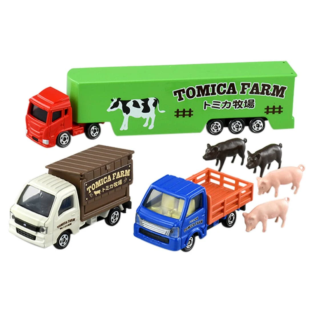 Tomica Farm Truck Set 4 Tomica Farm Truck Set - Image 2