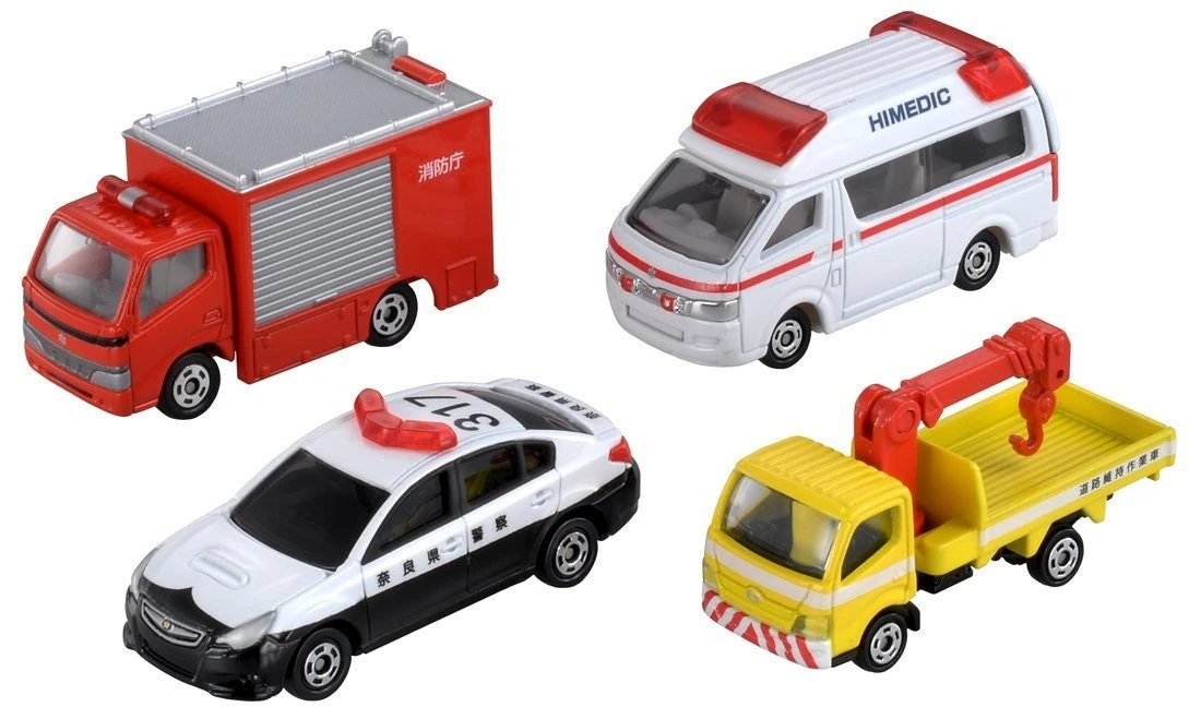 Tomica Emergency Vehicle Set 3 Tomica Emergency Vehicle Set