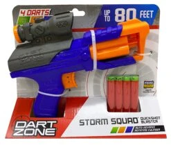 Dart Zone Storm Squad Quickshot Blaster -Toy Discount Store 6229stormsquad
