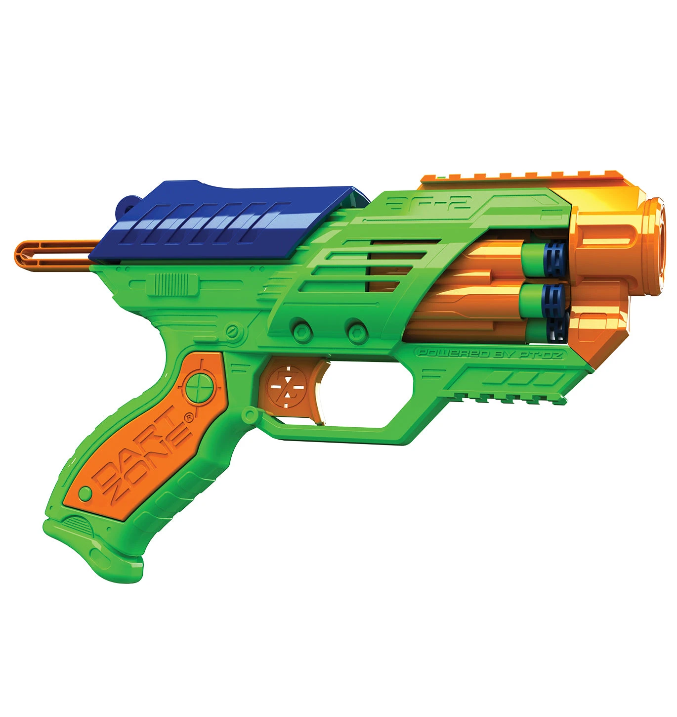 Dart Zone Blitzfire Quickshot Blasters 2 Pack 5 Dart Zone Blitzfire Quickshot Blasters 2 Pack - Image 3