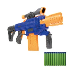 Dart Zone Spectrum Blue Motorized Clip Fed Blaster -Toy Discount Store 6374 eu 3