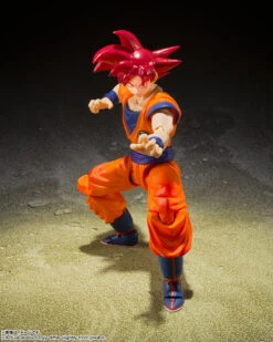 SHF Super Saiyan God Son Goku Saiyan God Of Virute (God Of Instilled With The Light Of Righteous Hearts) -Toy Discount Store 66123 2