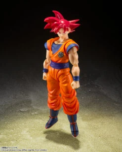 SHF Super Saiyan God Son Goku Saiyan God Of Virute (God Of Instilled With The Light Of Righteous Hearts) -Toy Discount Store 66123 4