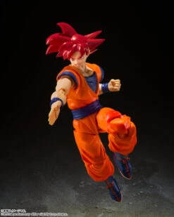 SHF Super Saiyan God Son Goku Saiyan God Of Virute (God Of Instilled With The Light Of Righteous Hearts) -Toy Discount Store 66123 6