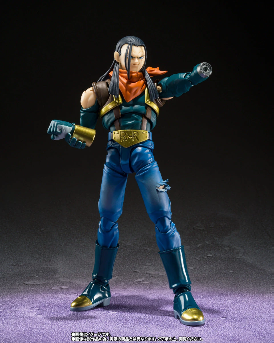 SH Figuarts Super Android 17 6 SH Figuarts Super Android 17 - Image 4
