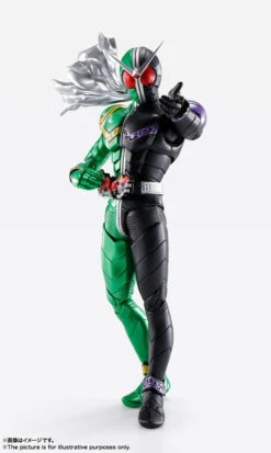 SHF (Shinkocchou Seihou) Kamen Rider Double Cyclon Joker (Futo Pi Ver) Reissue -Toy Discount Store 67562 5