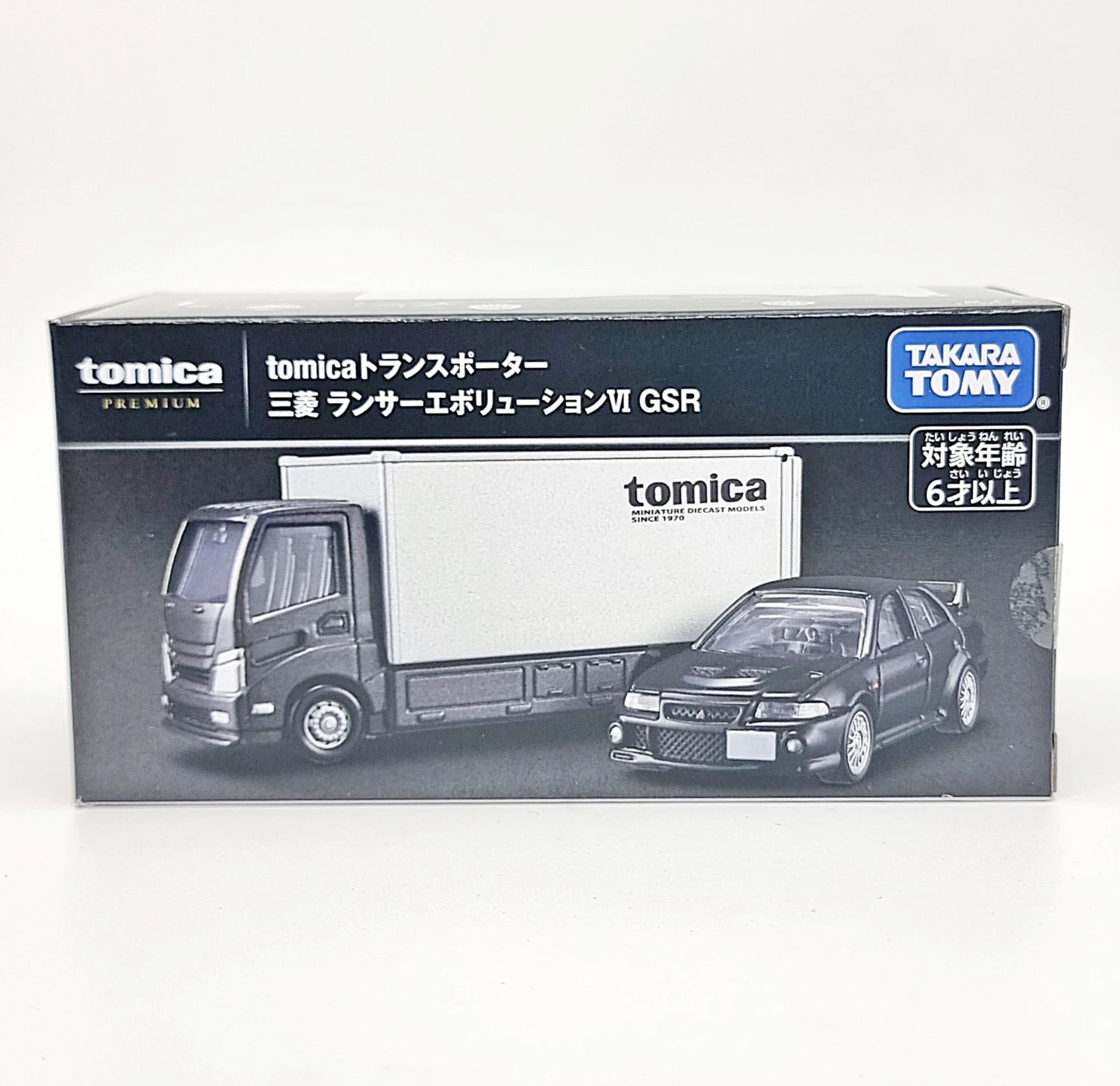 Tomica Transporter Mitsubishi Lancer Evolution VI GSR 3 Tomica Transporter Mitsubishi Lancer Evolution VI GSR