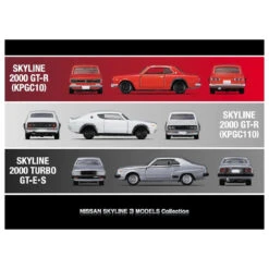 Tomica Premium Nissan Skyline 3 Models Collection -Toy Discount Store 913313 5