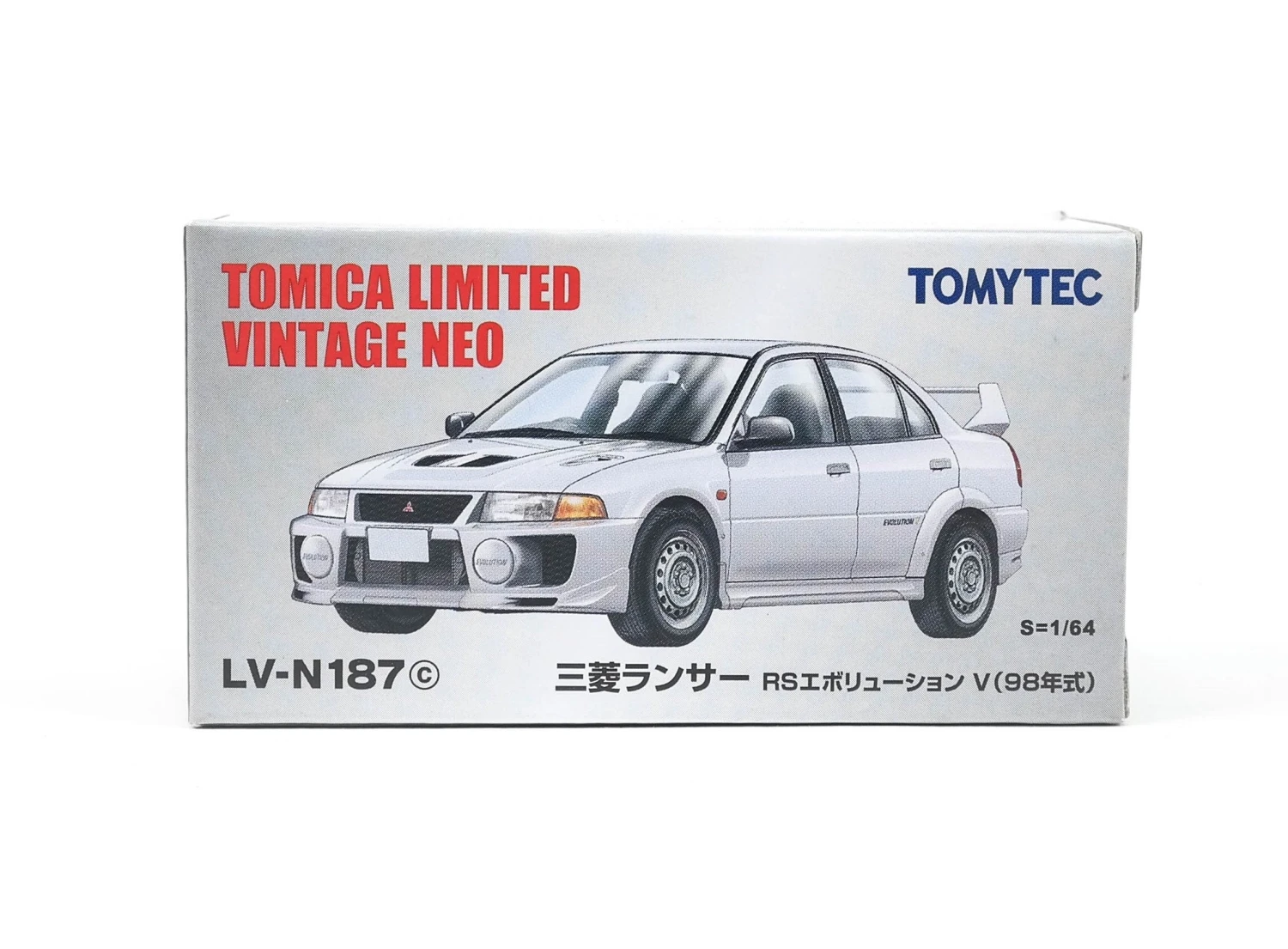 LV-N187C Mitsubishi Lancer RS Evolution V White 8 LV-N187C Mitsubishi Lancer RS Evolution V White - Image 6