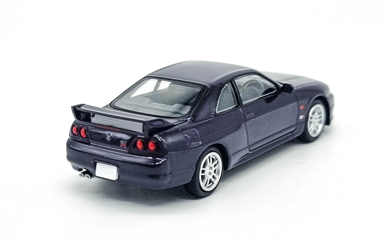 Tomy Tec LV-N308A Nissan Skyline GT-R V-Spec Purple 1995 5 Tomy Tec LV-N308A Nissan Skyline GT-R V-Spec Purple 1995 - Image 3