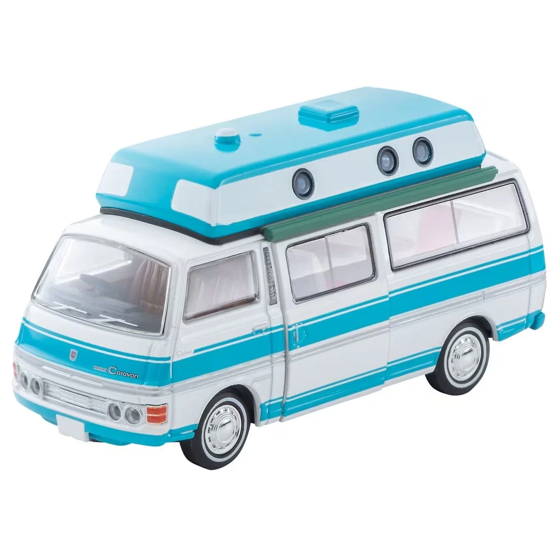 Tomy Tec LV-N312A Nissan Caravan Camper White/Sky Blue 1973 3 Tomy Tec LV-N312A Nissan Caravan Camper White/Sky Blue 1973