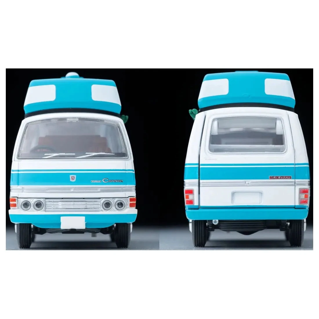 Tomy Tec LV-N312A Nissan Caravan Camper White/Sky Blue 1973 6 Tomy Tec LV-N312A Nissan Caravan Camper White/Sky Blue 1973 - Image 4