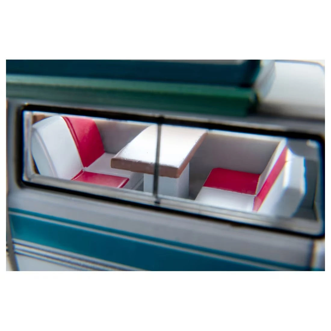 Tomy Tec LV-N312A Nissan Caravan Camper White/Sky Blue 1973 7 Tomy Tec LV-N312A Nissan Caravan Camper White/Sky Blue 1973 - Image 5