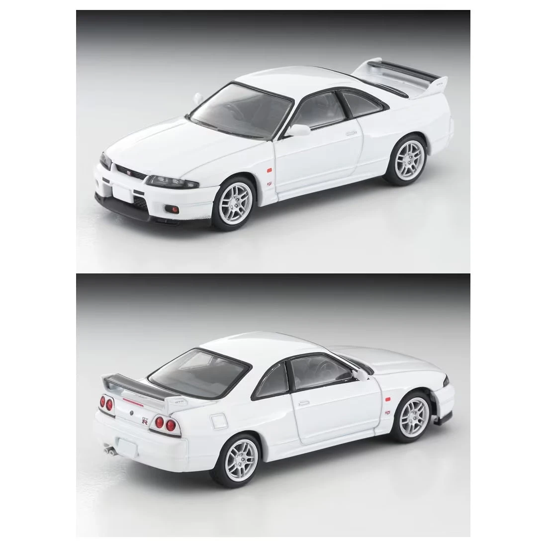 Tomy Tec LV-N308C Nissan Skyline GT-R V-Spec N1 White 1995 Model 4 Tomy Tec LV-N308C Nissan Skyline GT-R V-Spec N1 White 1995 Model - Image 2