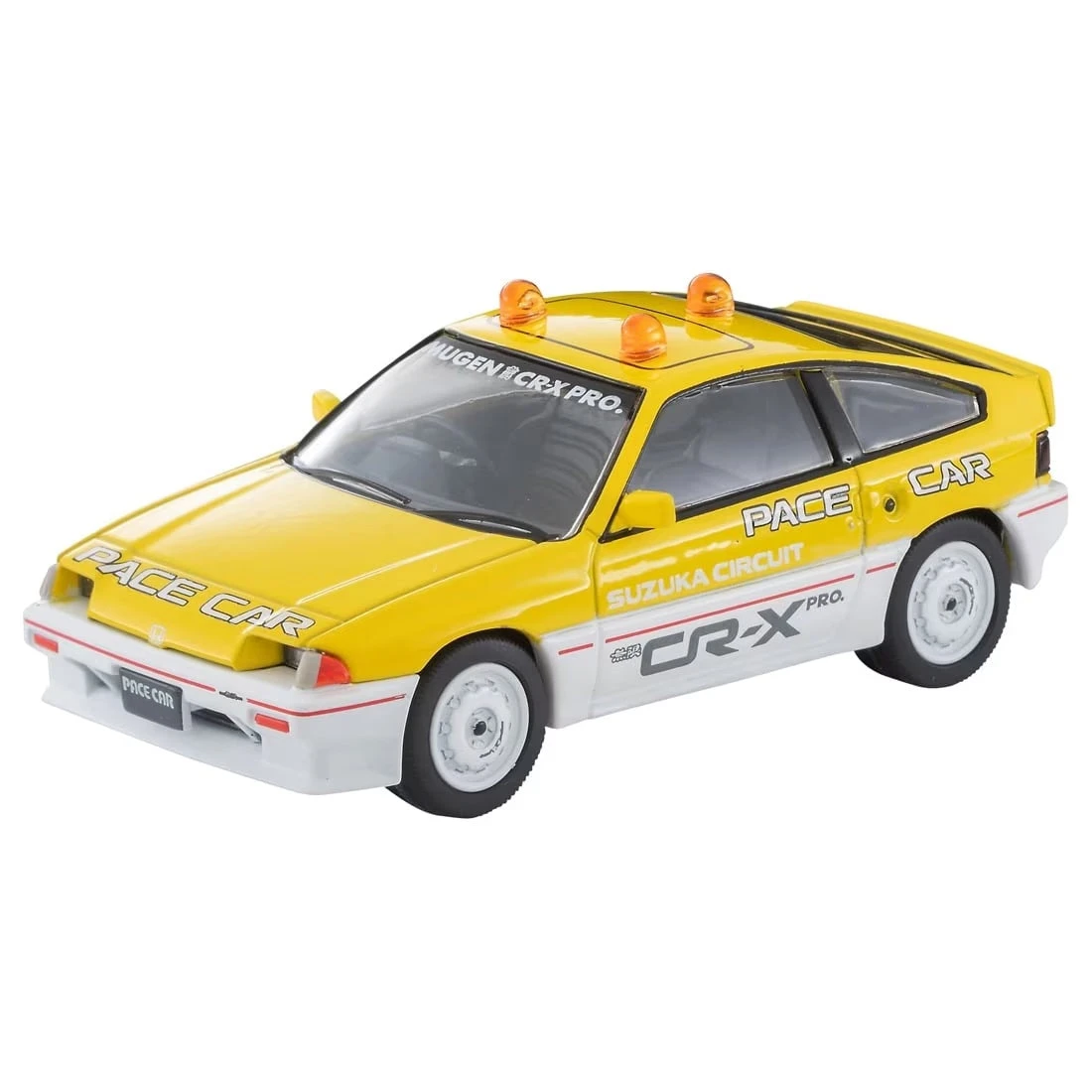 Tomy Tec LV-N318B Mugen CR-X Pro Suzuka Circuit Pace Car Yellow 3 Tomy Tec LV-N318B Mugen CR-X Pro Suzuka Circuit Pace Car Yellow