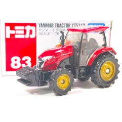 [Farmer Pack] Yanmar Tractor + No.28 Yanmar Combine YH590 + Toyota Town Ace + Komatsu Motor CRA GD675-6 -Toy Discount Store c2