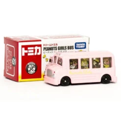 Dream Tomica Snoopy Girls Bus -Toy Discount Store tm dream tomica snoopy girls bus