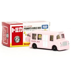 Dream Tomica Snoopy Girls Bus -Toy Discount Store tm dream tomica snoopy girls bus 2